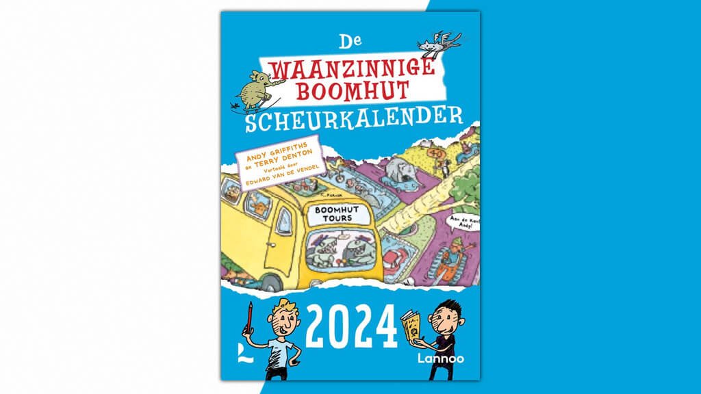 De Waanzinnige Boomhut scheurkalender 2024