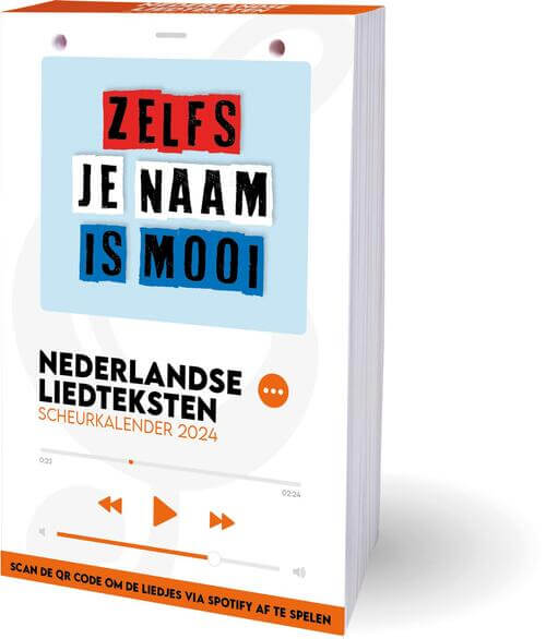 Nederlandse Liedteksten scheurkalender 2024