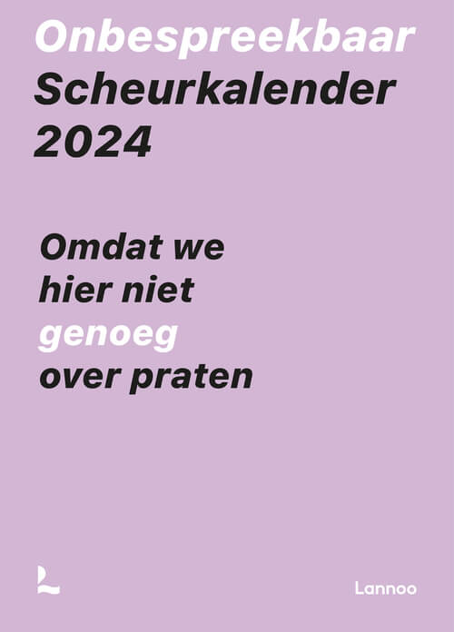 Onbespreekbaar scheurkalender 2024