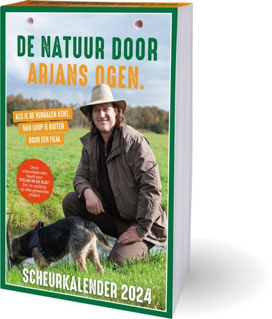 Arjan Postma Natuur-scheurkalender 2024