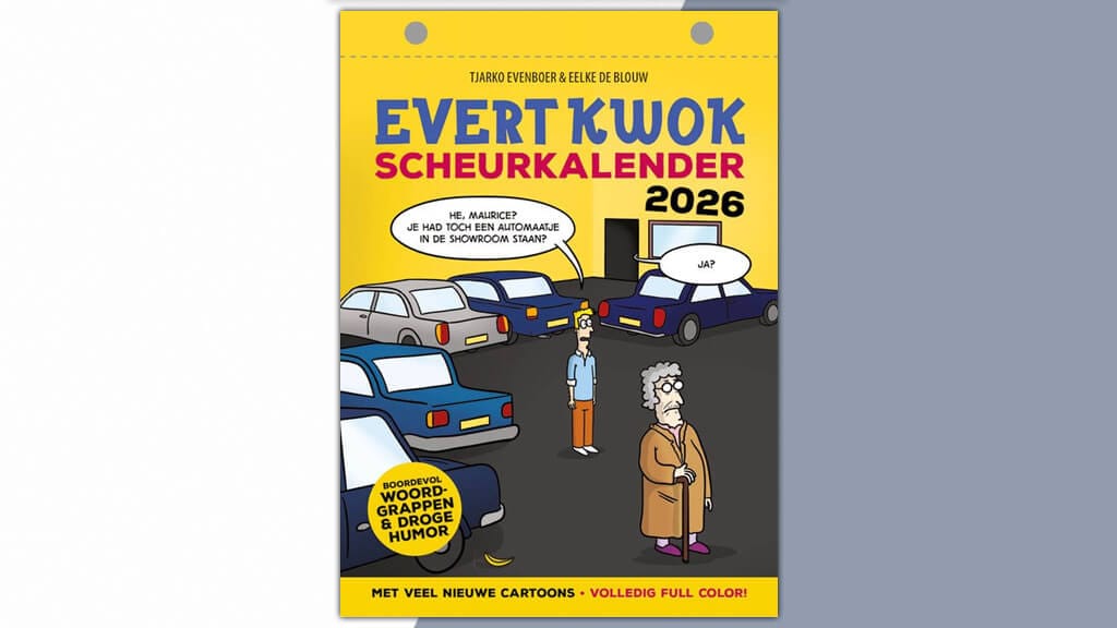 Evert Kwok scheurkalender 2026
